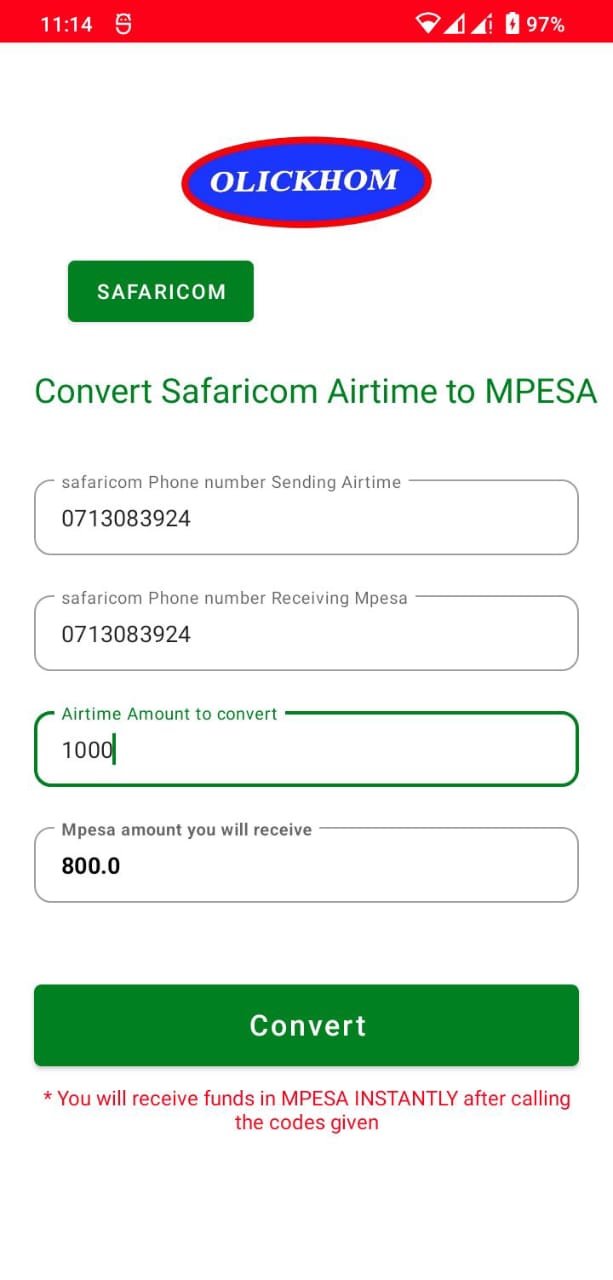 convert safaricom airtime to mpesa, convert airtel airtime to mpesa