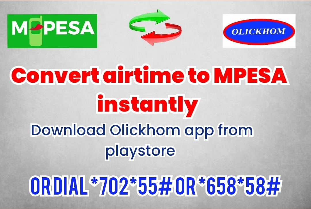 Kenya, Change, convert, reverse,  airtime, credit, mpesa, cash, Safaricom, Airtel